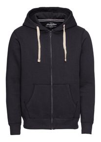 Jack & Jones JACK & JONES, Herren Sweatjacke 'JJESPACE MELANGE', Navy
