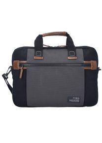 Samsonite, Herren Sideways Laptoptasche 39 cm, Braun / Dunkelgrau / Schwarz