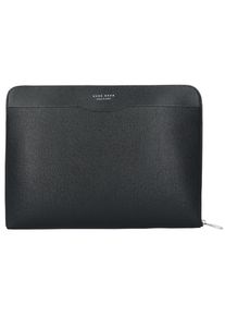 BOSS, Herren 'Signature' Dokutenmappe Leder 37 cm, Schwarz