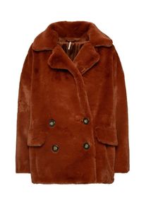 Free People, Damen Mantel 'Solid Kate', Rostbraun