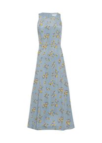 IVY & OAK IVY & OAK, Damen Kleid 'Printed Midi Dress', Blau / Mischfarben