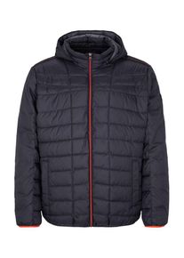 s.Oliver RED LABEL, Herren Leichte Steppjacke mit Kapuze, Nachtblau