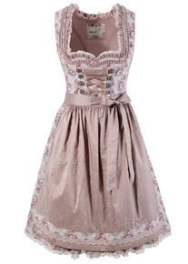 Marjo, Damen Dirndl, Mischfarben / Altrosa