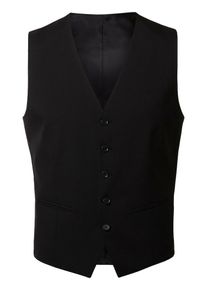 Selected Homme, Herren Slim-Fit-Weste, Schwarz