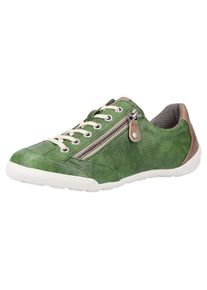 Mustang, Damen Sneaker, Hellbraun / Hellgr&uuml;n