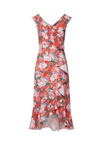 Dorothy Perkins, Damen Kleid, Grasgrün / Rot