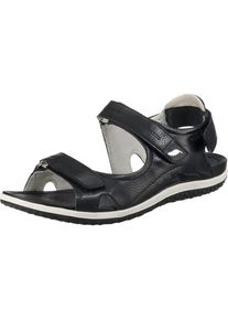 Geox, Damen Outdoorsandalen, Schwarz
