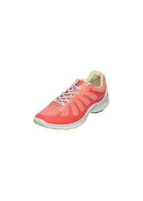 Ecco, Damen Schn&uuml;rschuhe, Hellrot / Wei&szlig;