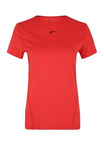 Nike, Damen Shirt 'W NP TOP SS ALL OVER MESH', Rot