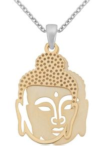 Firetti, Damen Kette mit Anhänger, Gold / Silber
