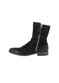 tigha, Herren Boots mit Faltenwurf 'Rohan', Schwarz