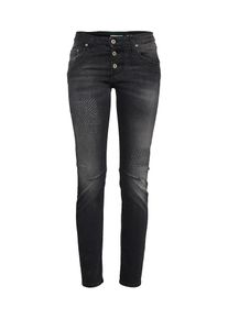 PLEASE, Damen Jeans, Black Denim