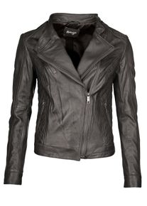 Maze, Damen Lederjacke 'Sally', Basaltgrau