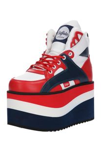 Buffalo London, Damen Sneaker, Navy / Rot / Weiß