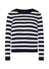 Only, Damen Pullover, Schwarz / Weiß
