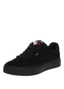 Tommy Jeans, Damen Sneaker 'BIG FLAG SPARKLE STAR SNEAKER', Schwarz