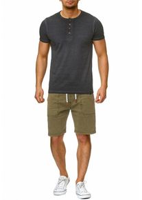 INDICODE JEANS, Herren Shirt 'Keswick', Dunkelgrau