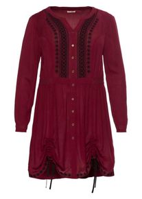 Joe Browns, Damen Longbluse, Bordeaux / Schwarz
