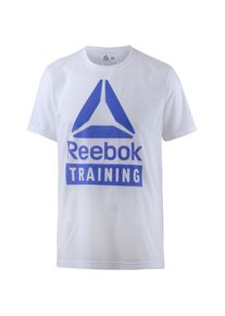 Reebok, Herren Funktionsshirt 'Speedwick', Blau / Wei&szlig;