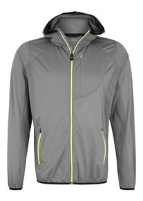 Endurance, Herren Laufjacke 'Bovina', Neongelb / Grau / Weiß