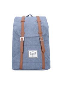 HERSCHEL, Damen Rucksack 'Retreat Backpack 17 I', Taubenblau / Braun