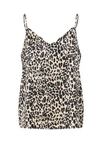 Noisy may, Damen Top 'KATIE', Hellbeige / Schwarz