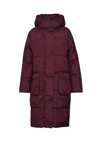 Missguided, Damen 'LONGLINE PUFFER JACKET', Burgunder