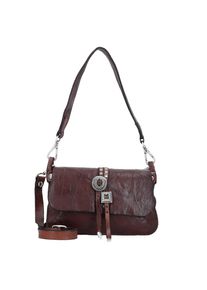Campomaggi, Damen Schultertasche, Burgunder