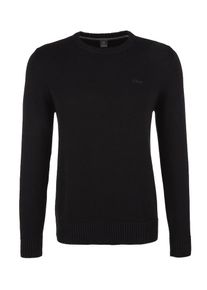 s.Oliver RED LABEL, Herren Pullover, Schwarz