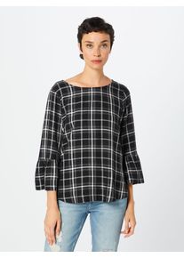 Tom Tailor, Damen Bluse, Rot / Schwarz / Wei&szlig;