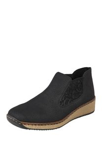 Rieker, Damen Slipper, Schwarz