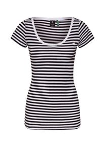 G-Star Raw, Damen Shirt, Schwarz / Weiß