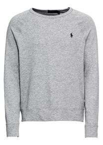 Polo Ralph Lauren, Herren Sweatshirt 'LSCNM1-LONG SLEEVE-KNIT K191SC12', Hellgrau