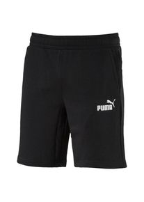 Puma, Herren Shorts 'Essentials +', Schwarz / Wei&szlig;