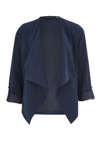 Dorothy Perkins, Damen Verschlussloser Blazer, Navy