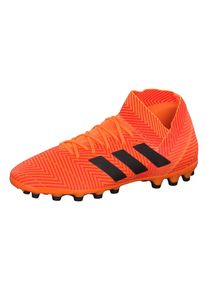 adidas Performance, Herren Fußballschuhe 'NEMEZIZ 18.3 AG DUAL LOCK COLLAR CG7157', Dunkelorange / Schwarz