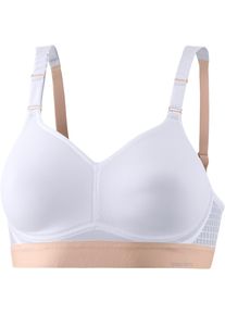Triumph Triaction, Damen Sport-BH 'Triaction Hybrid Lite P', Weiß