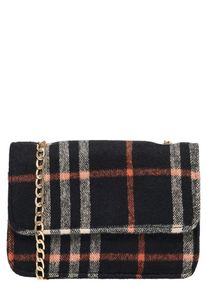 Only, Damen Umhängetasche, Beige / Rostrot / Schwarz