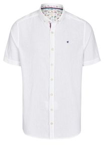 pure, Herren Halbarmhemd, Wei&szlig;