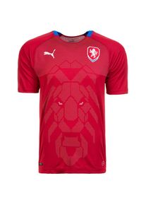 Puma, Herren Tschechien Trikot Home, Blau / Rot / Weiß