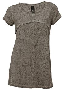 Heine, Damen Rundhalsshirt, Greige
