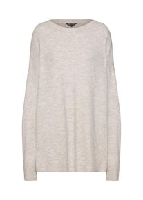 Review, Damen Oversized Pullover, Graumeliert