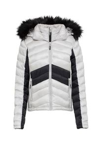 Superdry, Damen Winterjacke, Hellgrau / Schwarz