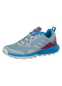 adidas Performance, Damen Trailrunningschuhe 'CMTK W', Pastellblau / Hellblau / Feuerrot