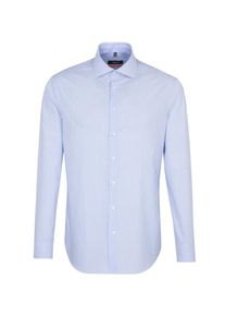 Seidensticker, Herren Hemd, Hellblau / Wei&szlig;