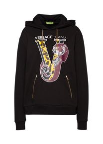Versace Jeans, Damen Swaetshirt, Schwarz