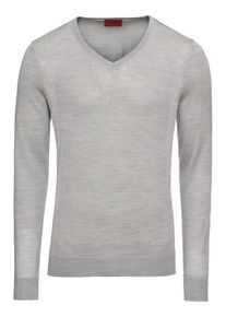 Hugo, Herren Pullover 'San Carlo', Hellgrau