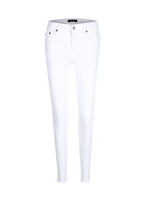Pieces, Damen Skinny Jeans 'Pcfive Delly', Weiß