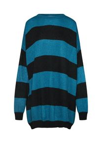 Glamorous, Damen Pullover 'LC0570', Blau / Schwarz