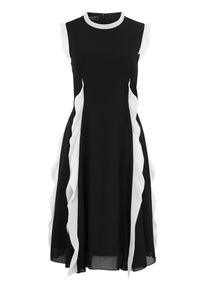 Apart, Damen Kleid, Schwarz / Weiß
